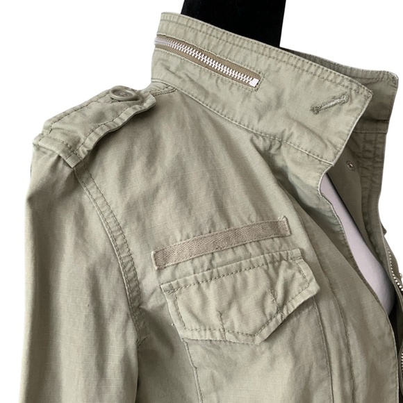Gap Classic Design Green Khaki Cotton Anorak Barn Chore Utility Jacket S… - Picture 5 of 13